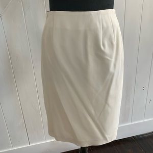 Cream colored skirt